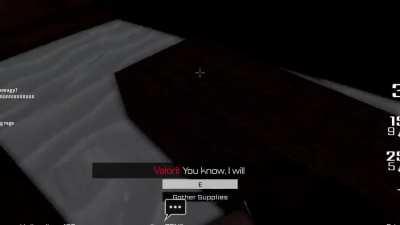 literally missing like one line of dialogue