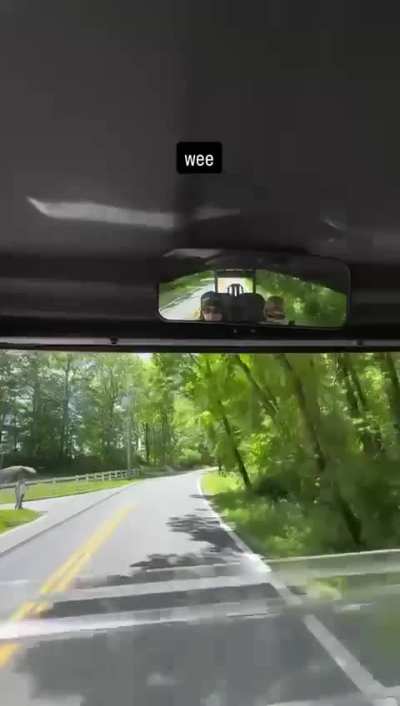 Golf cart joyride - IG May 2025