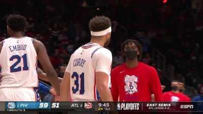 [Highlight] Seth Curry hits his 3rd straight triple to give the Sixers an 8 point lead