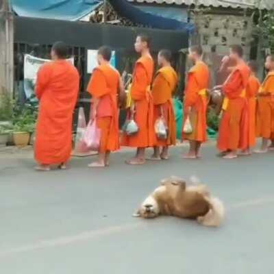 Guess who attained nirvana