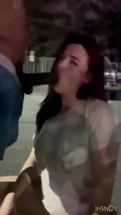 Fucked in public parking lot 