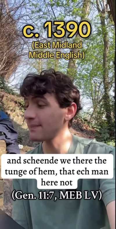 English throughout the centuries