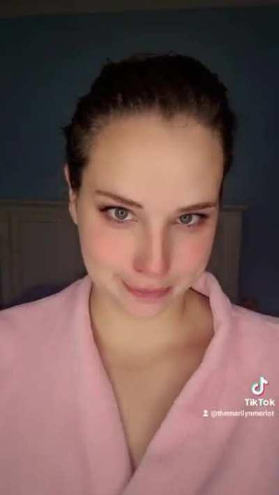 All the boys want to suck em! @themarilynmerlot on tiktok 🤣