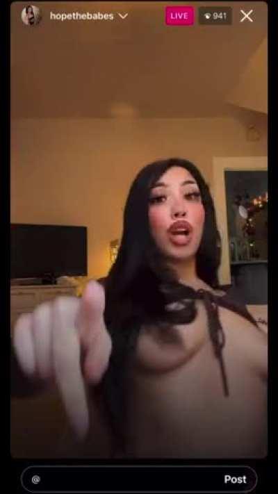 @hopethebabes IG Live Clip (1)