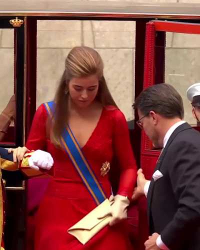 Alexia van Oranje bij prinsjesdag 2024