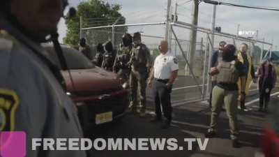 False Emergency Call Used to Disrupt Peaceful Protest at Newark, NJ ICE Facility Faith Leaders Met with Aggression