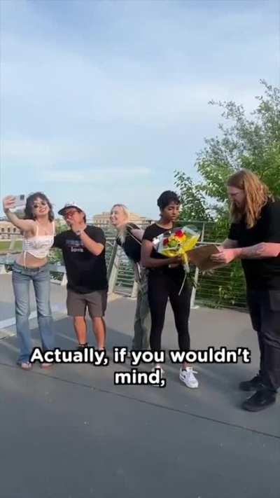 So kind! It's good to see kind people