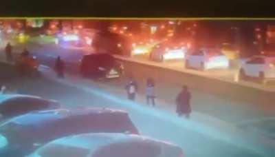 Rich & Drunk Mongolian driver goes rampage.