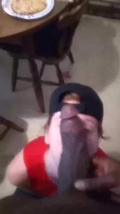 Your butch sister always seemed so tough and badass but as soon as your bully got his hands on her she turned out to be nothing more than a submissive black cock slut.