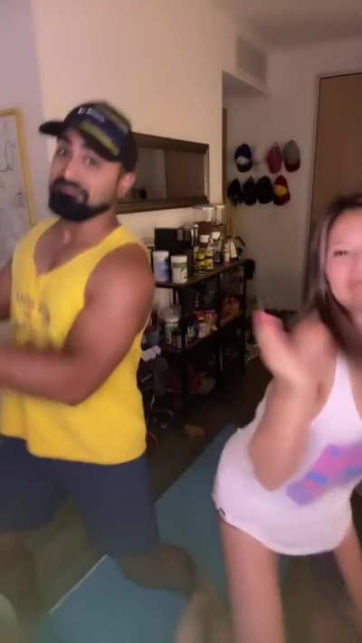 American Indian guy and his Thai girlfriend 🇮🇳 🇹🇭 IMAF