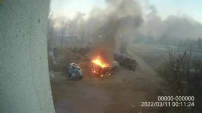 RU POV: second part of the pov of the russian soldier in hostomel