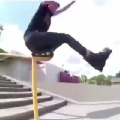 If you listen carefully you can almost hear his life trying to escape his body