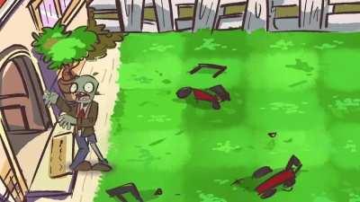 Zombies On Your Lawn by Peargor