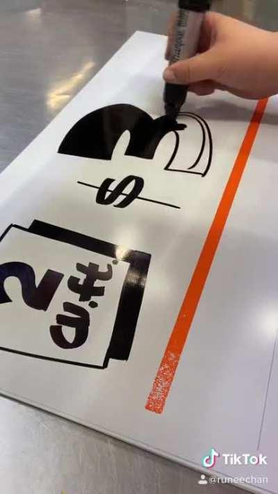 Some people call it Home Depot font. (OP)