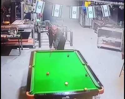 Unintentional trick shot