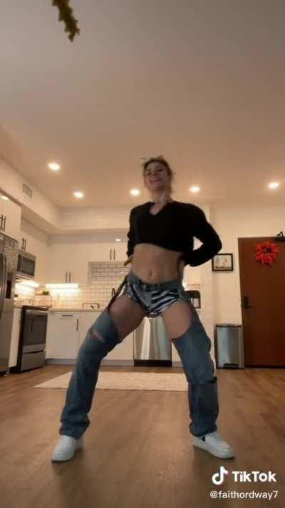 TikTok dancing
