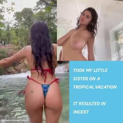 [B/S] Brother, Sister Vacation Results in Incest