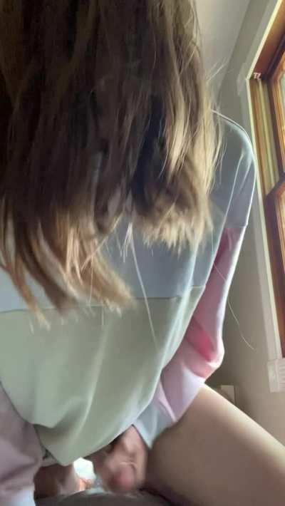 I hope it doesn’t get in the way when we cuddle 🥺