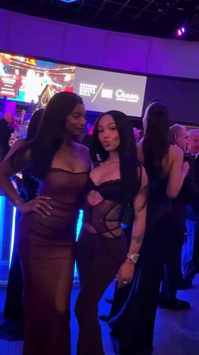 Taylor Rooks and Coi Leray