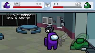 Finally, Among us fighting game