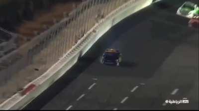 Major accident in NASCAR Trucks at Charlotte