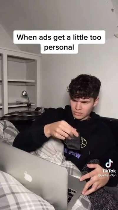 When ads start getting a little too personal