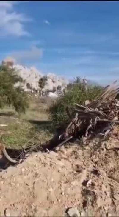 Cries of Palestinian civilians can be heard as Israeli Occupation soldier detonates Palestinian homes in Shejaiya, Gaza. It's being reported that the reason for detonation of homes was so Israeli settlers that live in settlements near Gaza can see that Sh