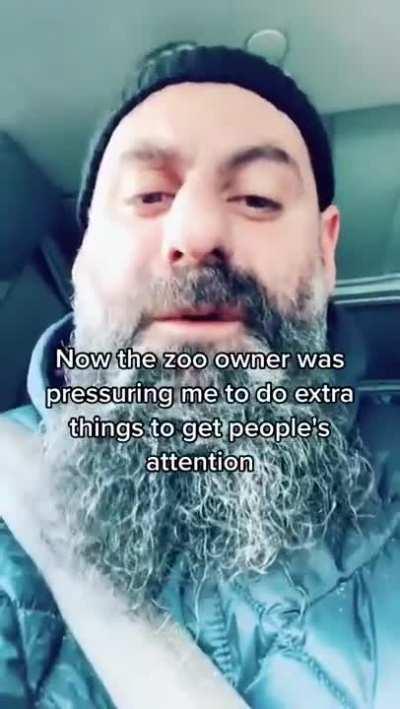 I love going to the zoo and seeing the interesting animals its as if they understand me