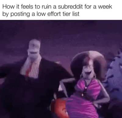 There will only be one kind of post for the next 7 days