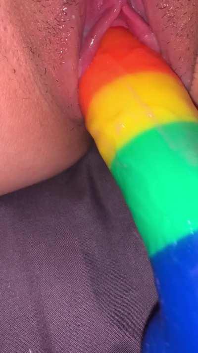 It’s 1am and I’ve been playing with myself for two hours. Look how creamy I’ve gotten 💛