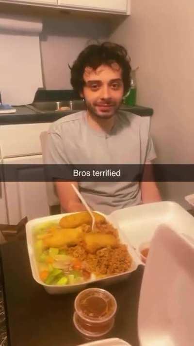 To act like a caring girlfriend 