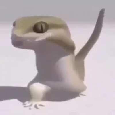 You encounter a dancing lizard, do you flee, fight, or vibe with it.