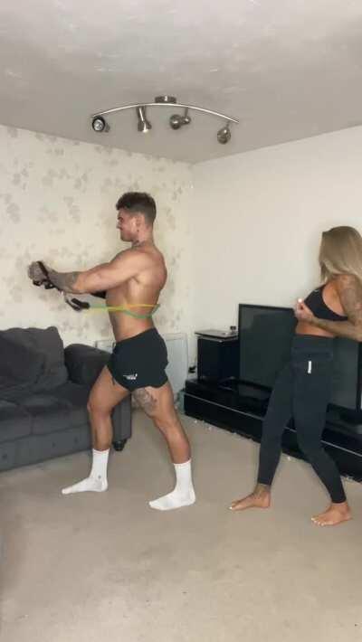 I'm wincing as I'm watching...