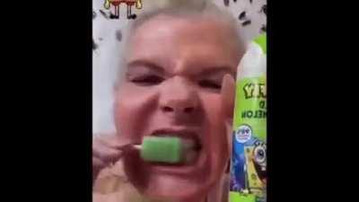 spongebob squarepants toothpaste!get yours now