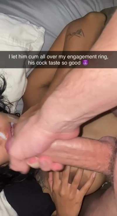 I let a BWC make a mess all over my face 🥵