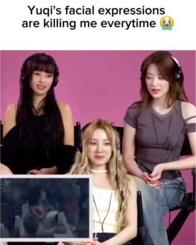Yuqi too funny 
