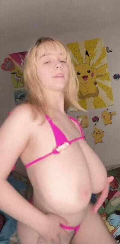 Is someone willing to accept a pair of huge milkers as an early birthday gift?