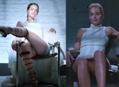 Barbara Palvin vs Sharon Stone
