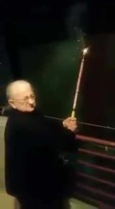 someone set the neighbors on fire