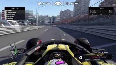 Playing with an extreme damage mod around Monaco
