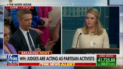 LEAVITT: This judge is a Democrat activist. He was appointed by Barack Obama. NBC: He was originally appointed by George W Bush.