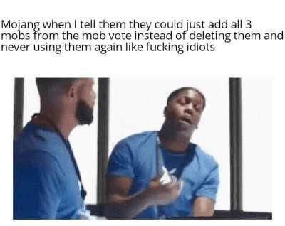 Stop wasting mobs you dumbasses