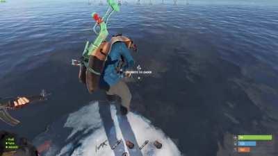 Our boat had enough of my bad driving