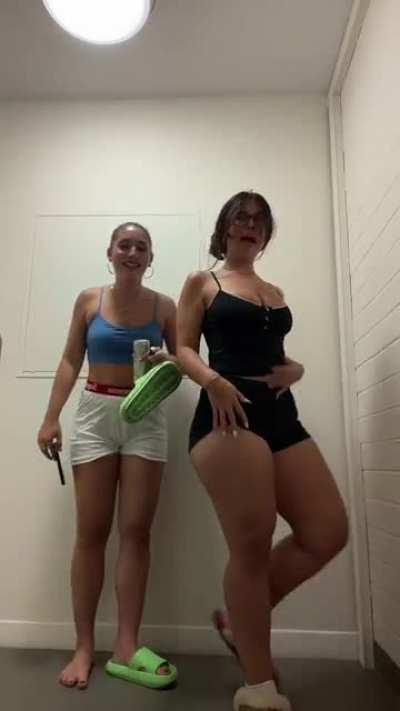 Her ass cannot be contained