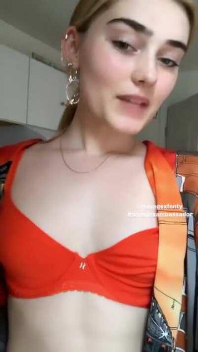 Meg Donnelly savagexfenty video