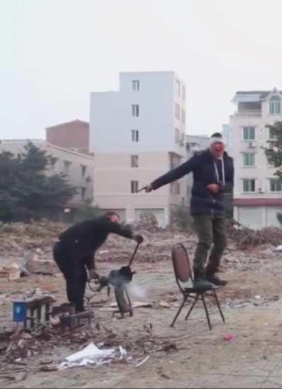 It looks like it is not their first time trying this