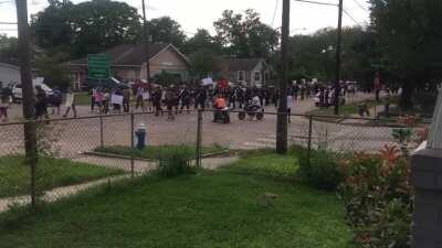 Peaceful Protest on Holman