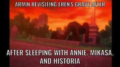 armong the chad has completely destroyed eren's harem