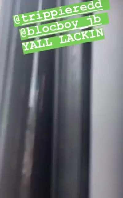 Ola runt & the henxhman checking trippie redd and blockboy jb for false claiming blood