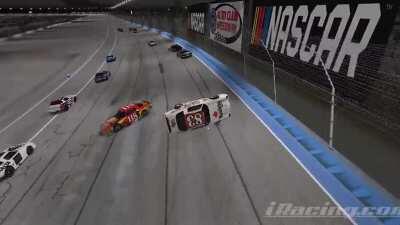 I was just minding my own business in one of Ryan Vargas's Street Stock race's. I still had a blast.